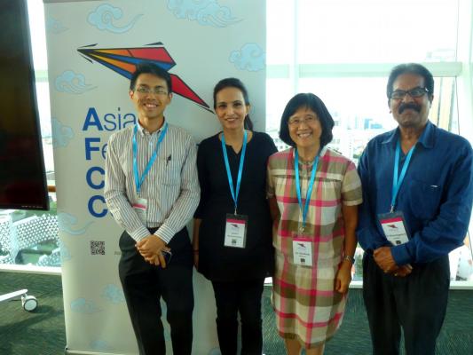 Mr. Edmund Lim, Kamini Ramachandran, Dr. Lily Wong, Dr. Shanmugam K