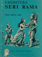 Book Cover of Cheritera Seri Rama