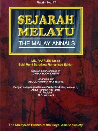 Book Cover of Sejarah Melayu: The Malay Annals