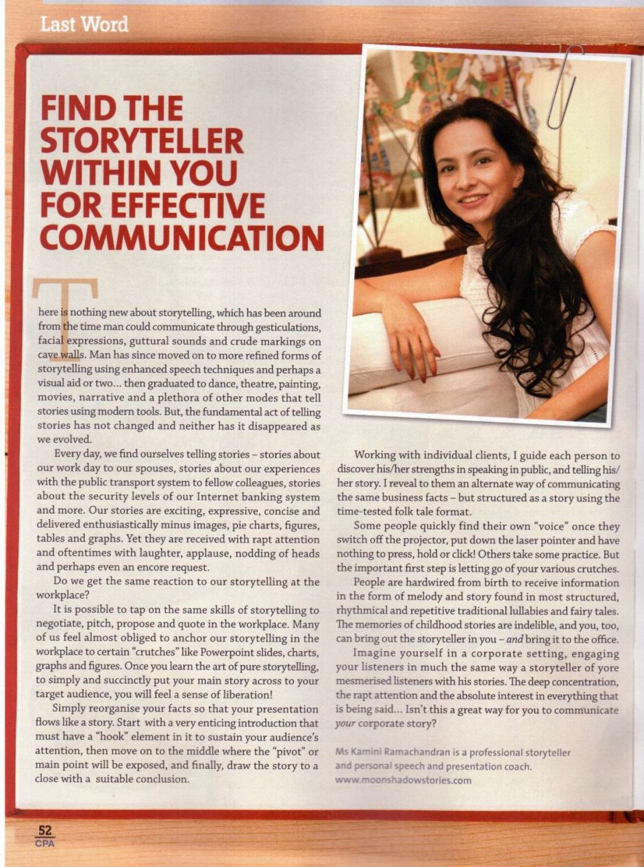 Find The Storyteller Within You For Effective Communication - 1