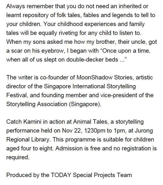 The Art of Storytelling to Young Children - 6